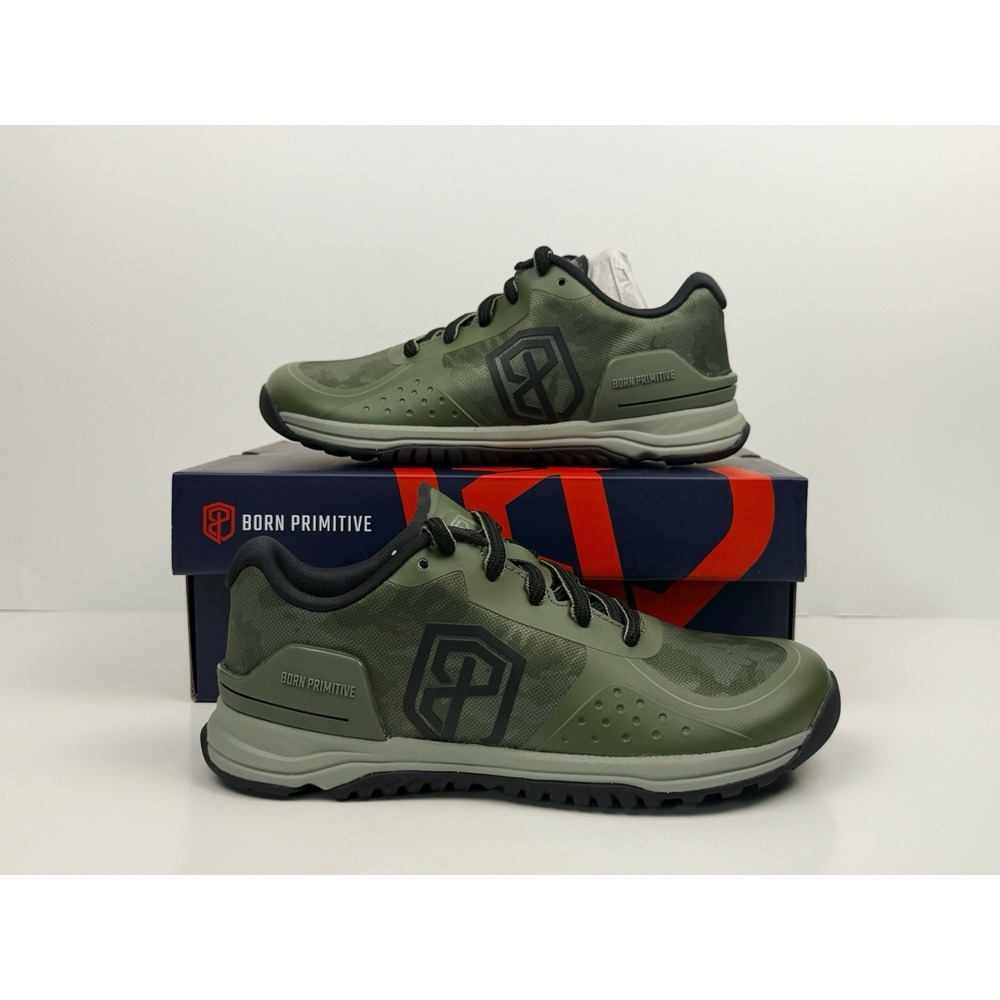 Born Primitive Savage 1 CV Training Shoes Men's Size 7.5 OD Green Camo 22006-318